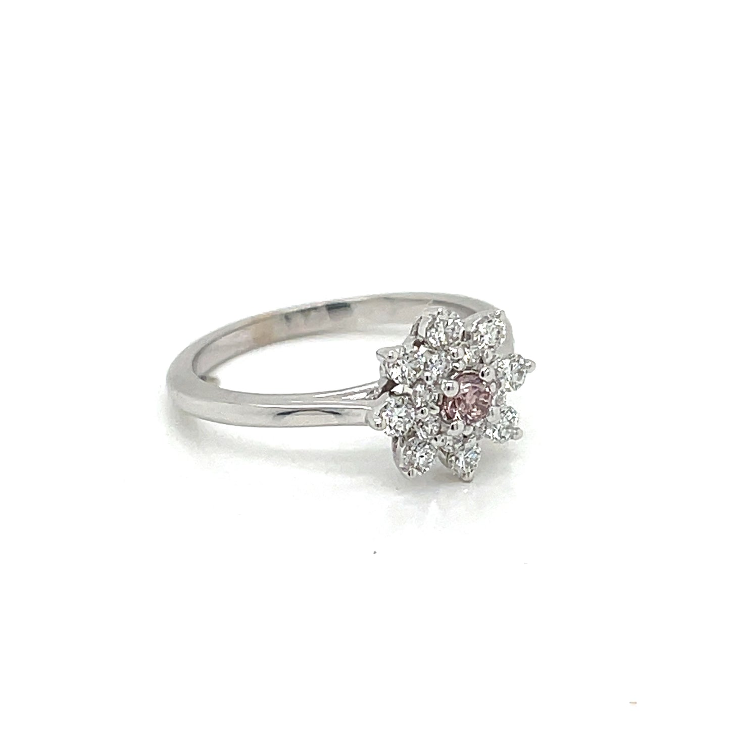 Beautiful Cluster Natural Diamond Ring - FlawlessCarat