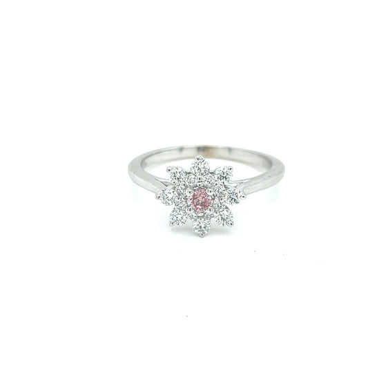 Beautiful Cluster Natural Diamond Ring - FlawlessCarat