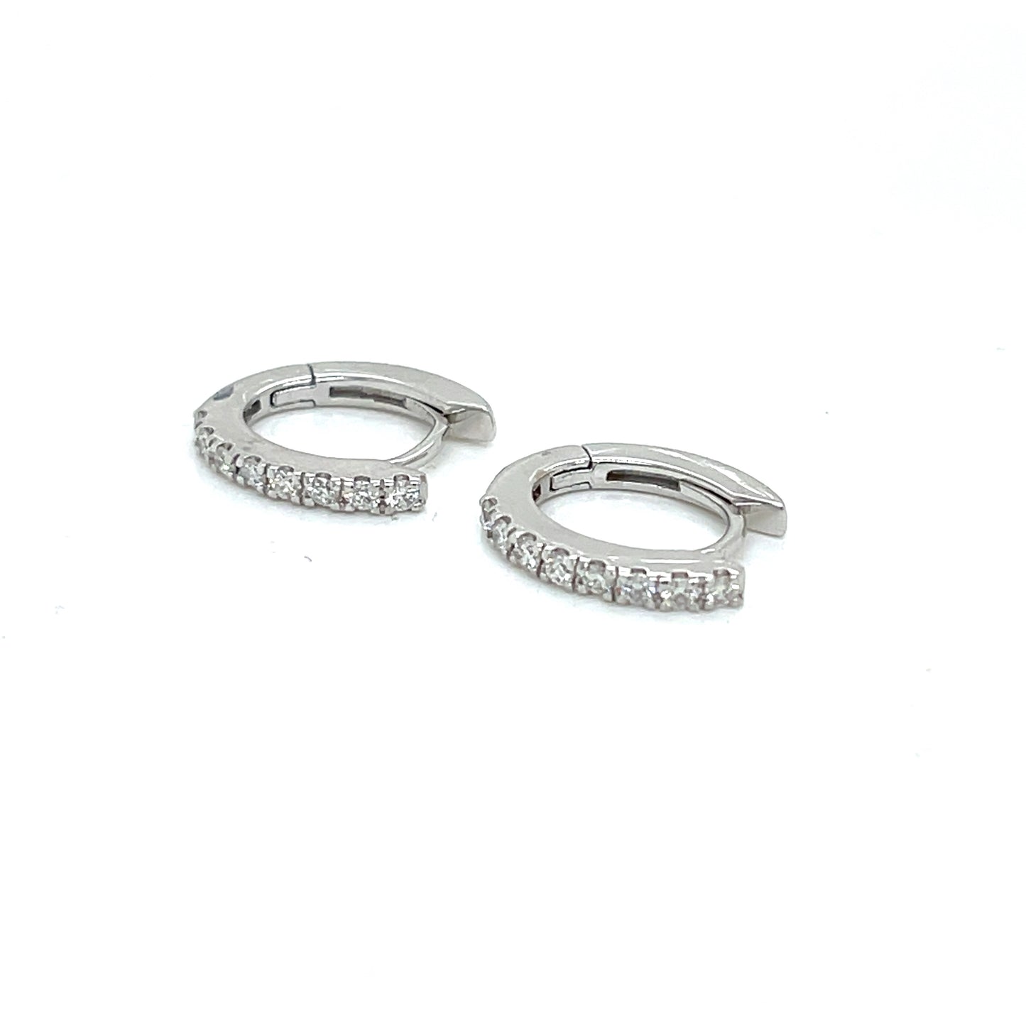 Diamond Huggy Earrings - FlawlessCarat