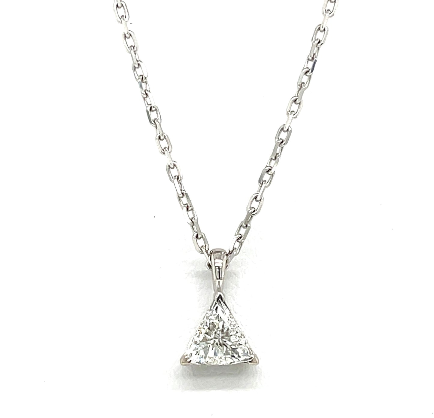 Trilliant Diamond Solitaire Pendant - FlawlessCarat