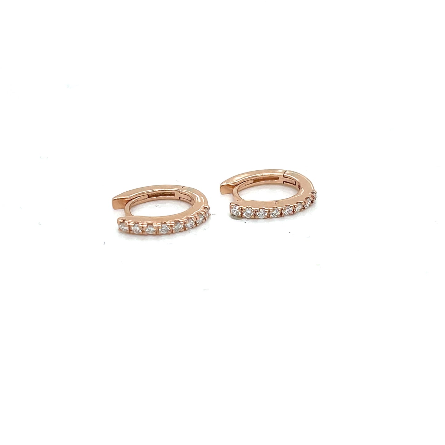 Diamond Huggy Earrings - FlawlessCarat