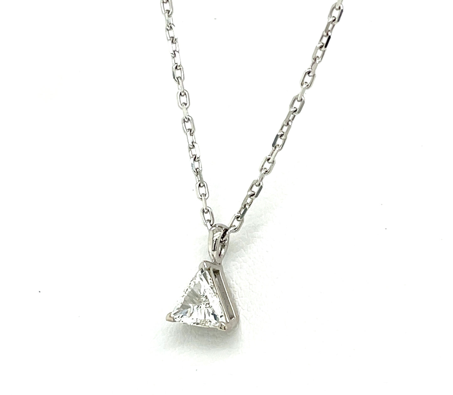 Trilliant Diamond Solitaire Pendant - FlawlessCarat
