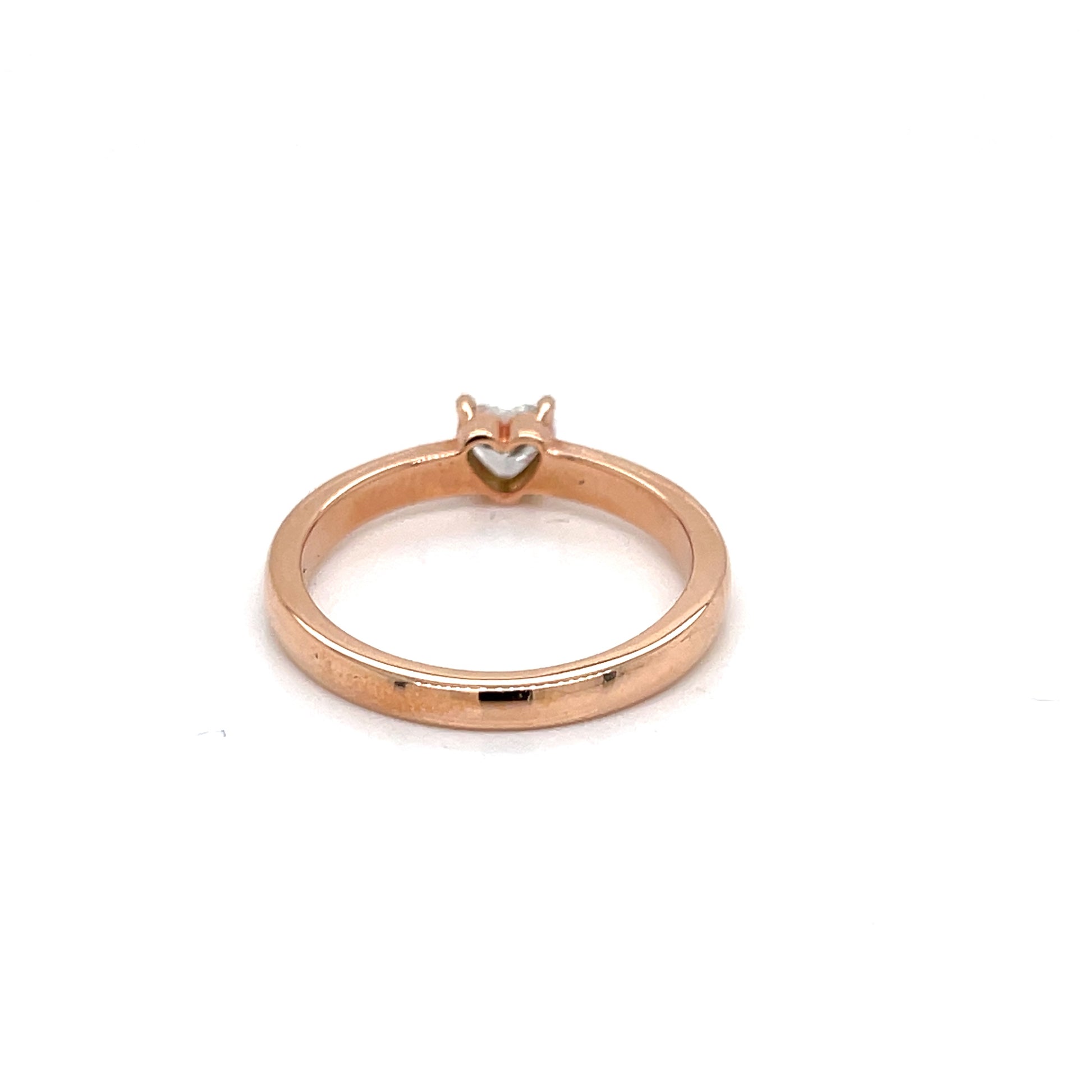 Heart  Solitaire Diamond Ring - FlawlessCarat