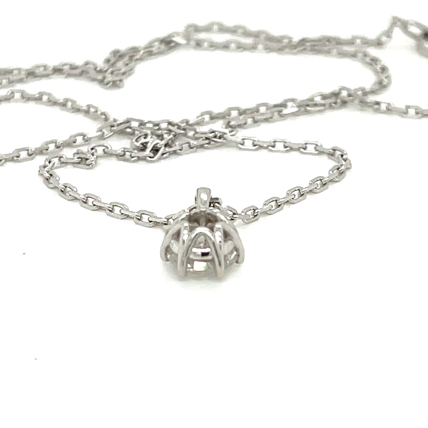 Round Diamond Solitaire Pendant - FlawlessCarat