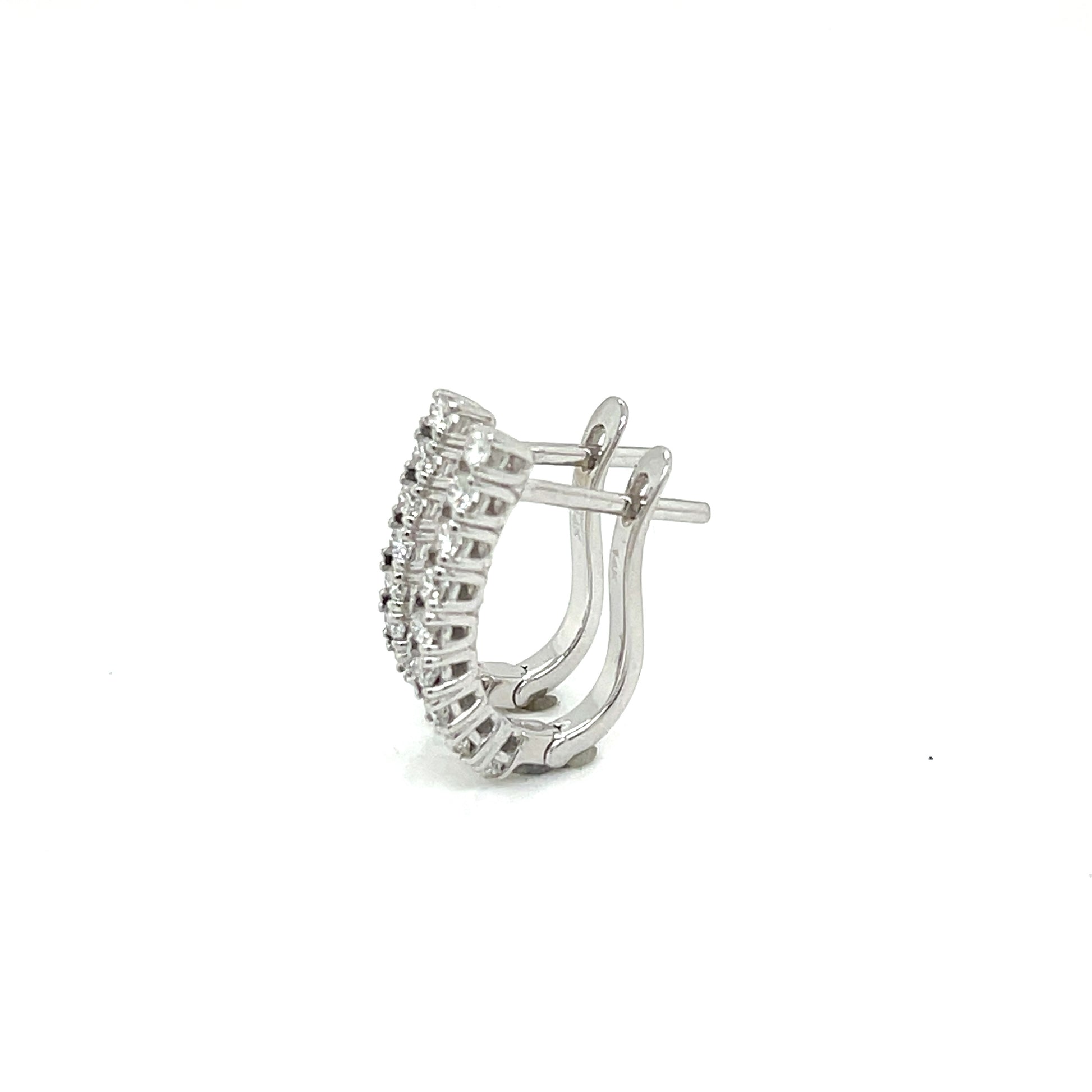 Diamond Huggie Earrings - FlawlessCarat