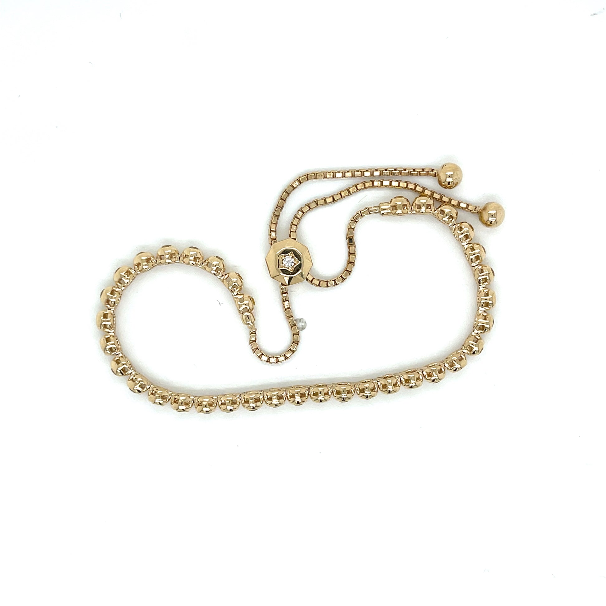 Yellow Sapphire Bezel Bracelet - FlawlessCarat