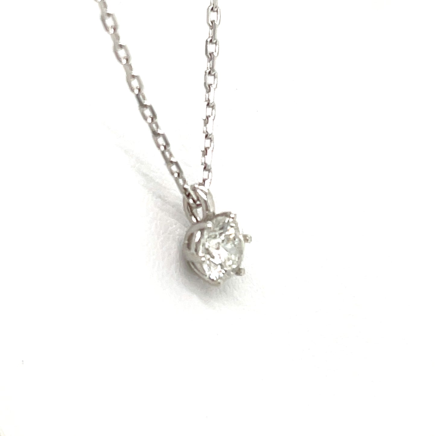 Round Diamond Solitaire Pendant - FlawlessCarat