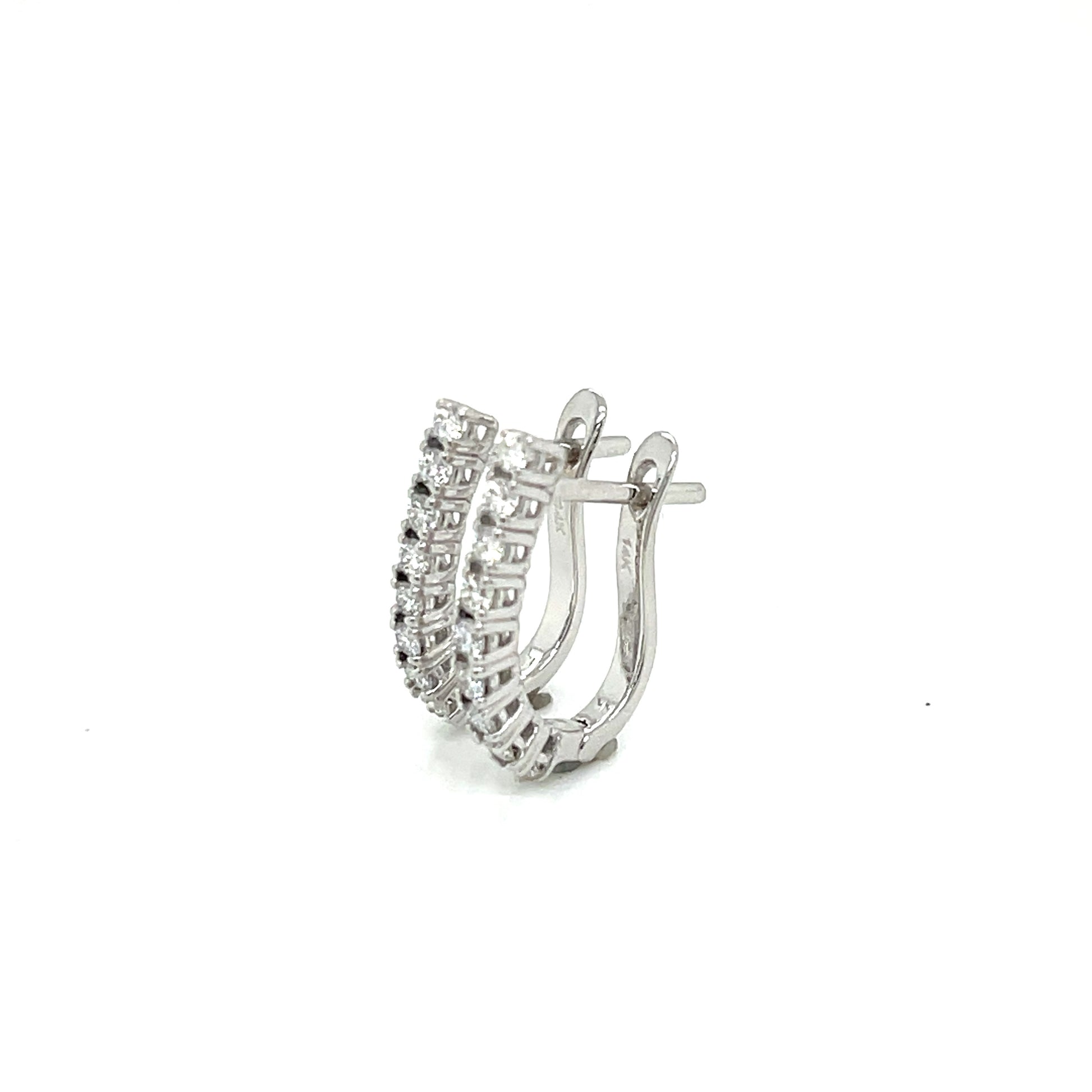 Diamond Huggie Earrings - FlawlessCarat