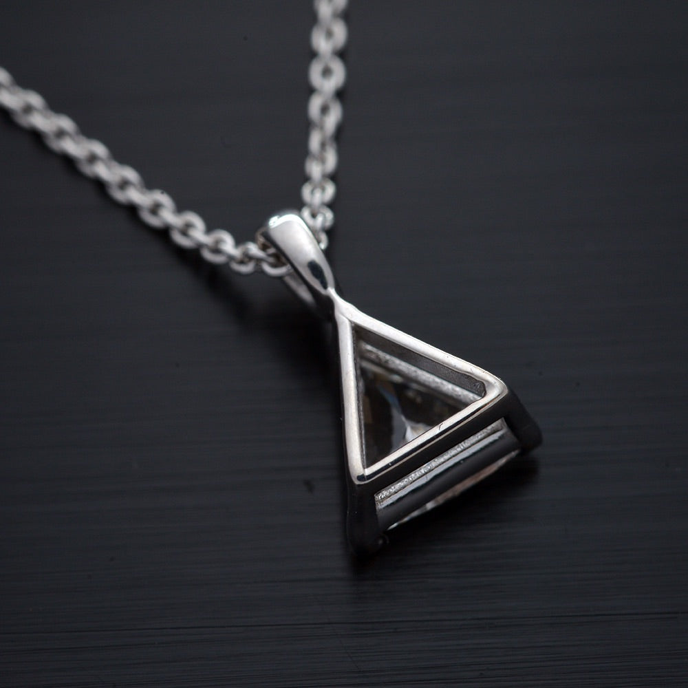 Trilliant Diamond Solitaire Pendant - FlawlessCarat