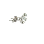 4.03 Carat IGI-Certified Lab-Grown Round Diamond Stud Earrings