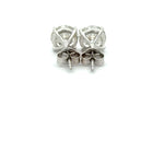 4.03 Carat IGI-Certified Lab-Grown Round Diamond Stud Earrings