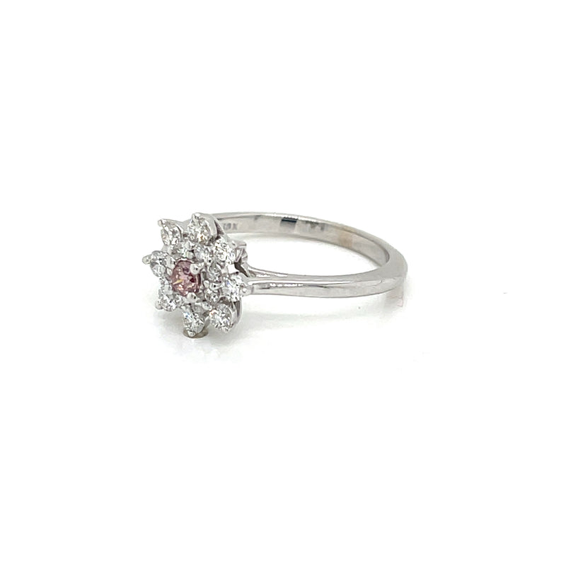 Beautiful Cluster Natural Diamond Ring - FlawlessCarat