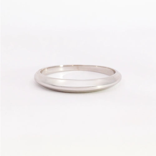 14K Gold Domed Band