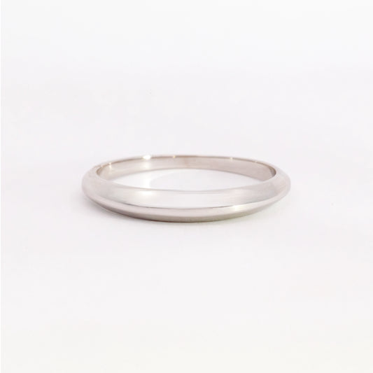 14kt Gold Domed Band