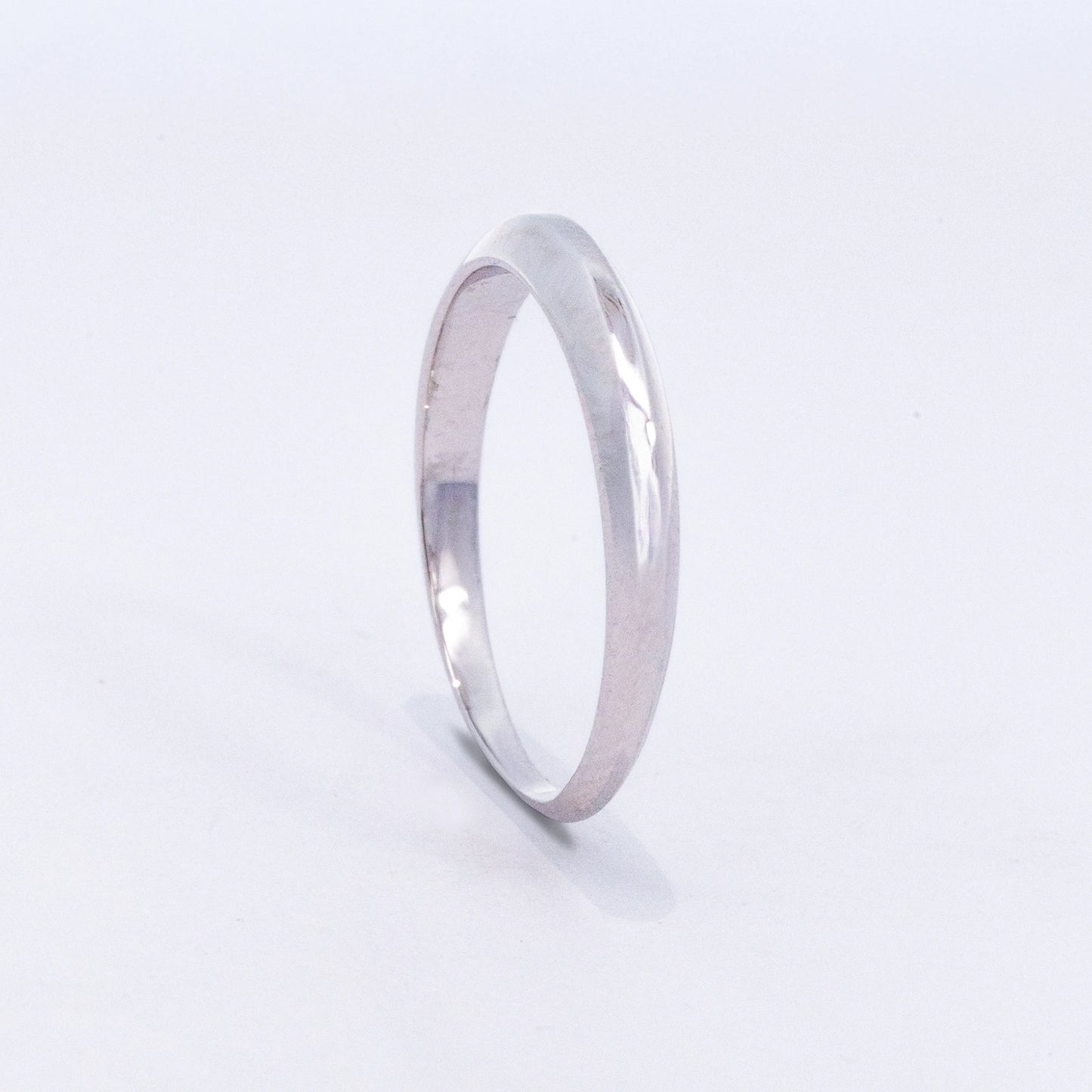 14kt Gold Domed Band