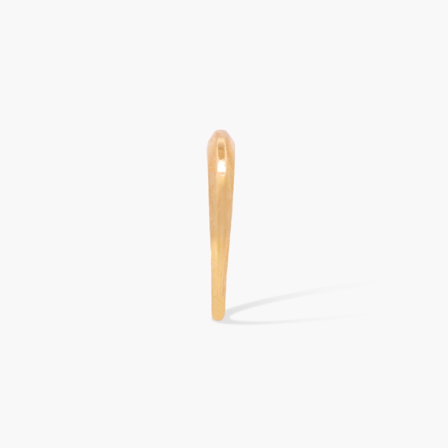 14kt Gold Domed Band