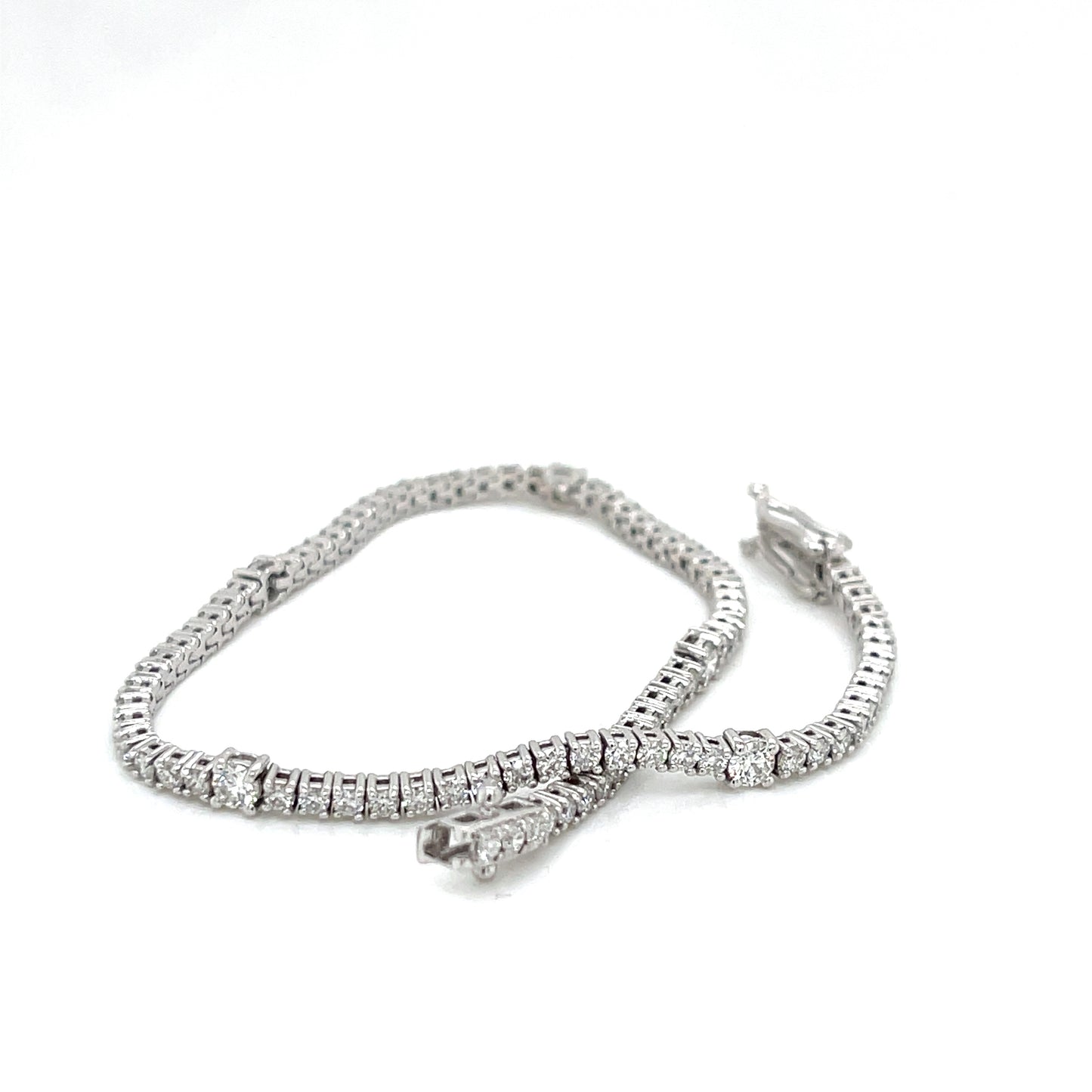 14 Karat Classic Tennis Bracelet - FlawlessCarat