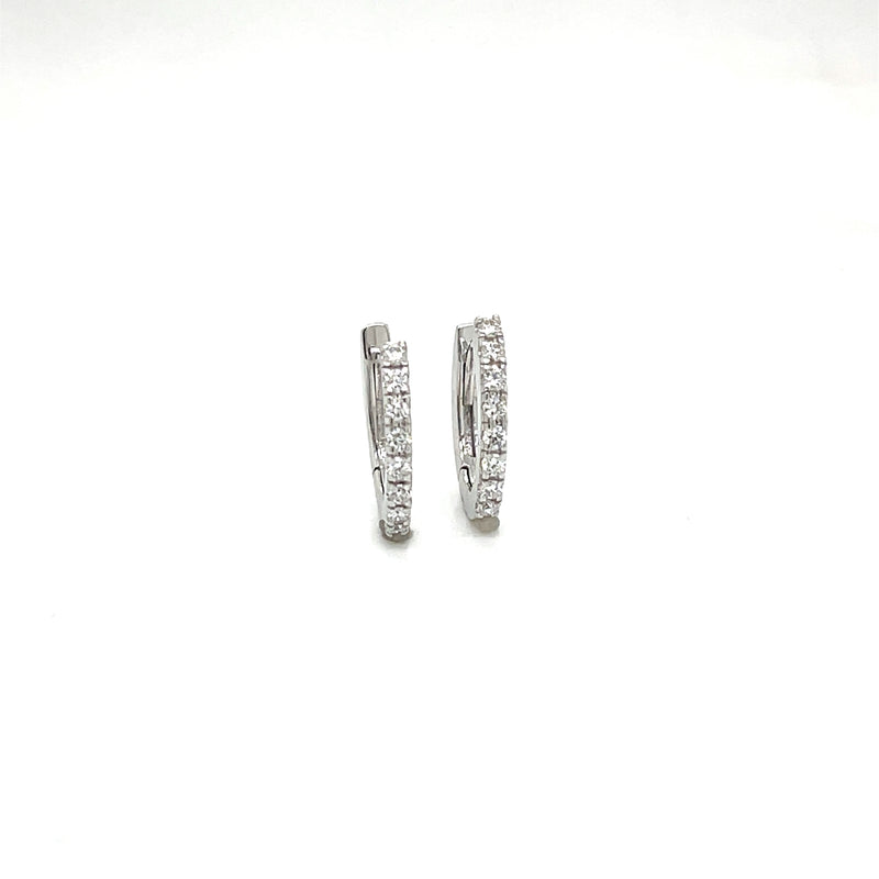 Diamond Huggy Earrings - FlawlessCarat