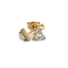 Triangle Shaped Diamond Studs - FlawlessCarat