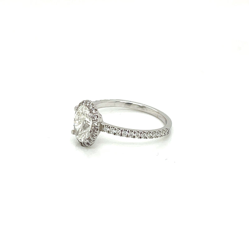 Oval Halo Ring-Unbeatable Price!!! - FlawlessCarat