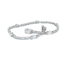 Natural Marquise & Round Diamond Statement Bracelet - FlawlessCarat