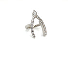 14kt. Ladies Horseshoe Ring - FlawlessCarat