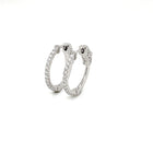 Diamond Hoop Earrings - FlawlessCarat