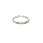 White Gold Diamond Wedding Band - FlawlessCarat