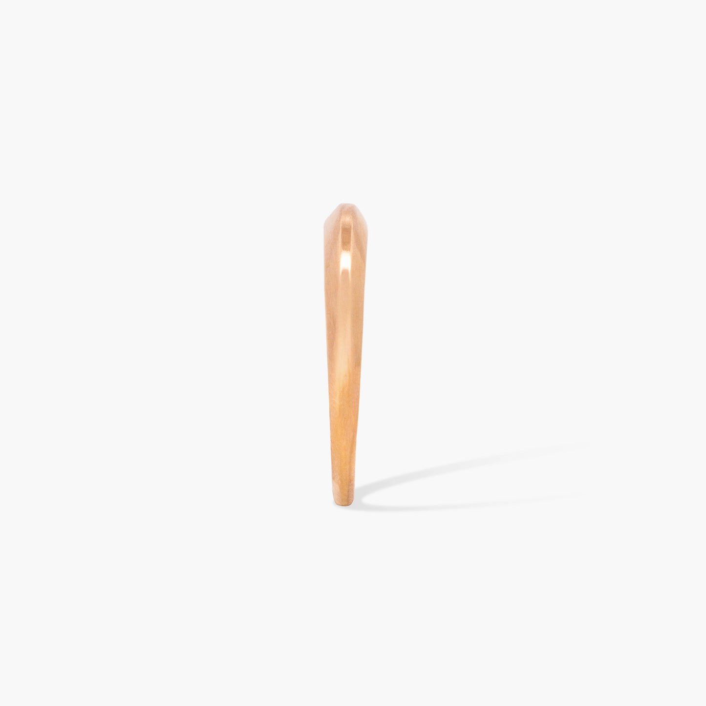 14kt Gold Domed Band