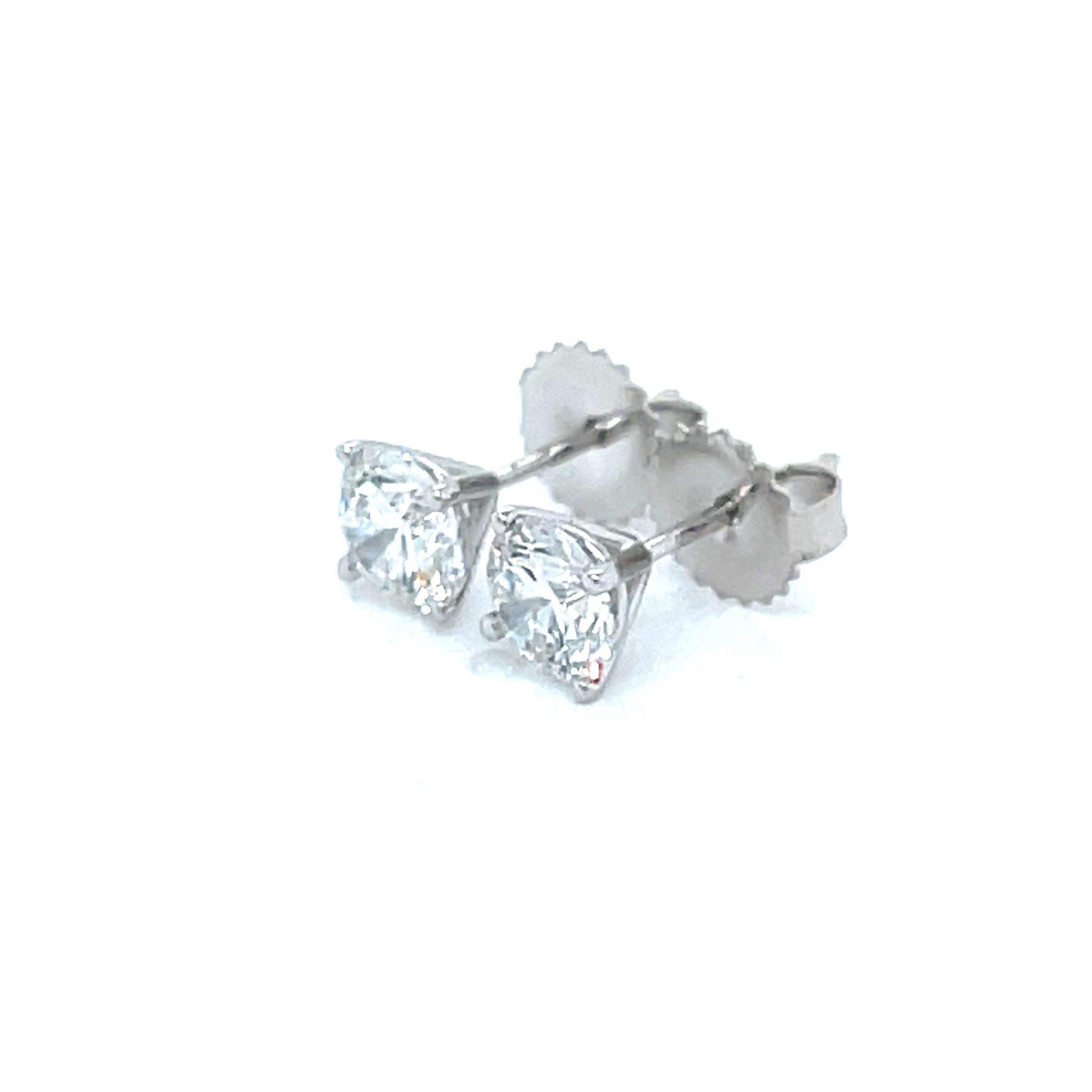 Lab Grown Round Diamond Studs - FlawlessCarat