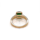 14kt. YG Tsavorite Diamond Ring - FlawlessCarat