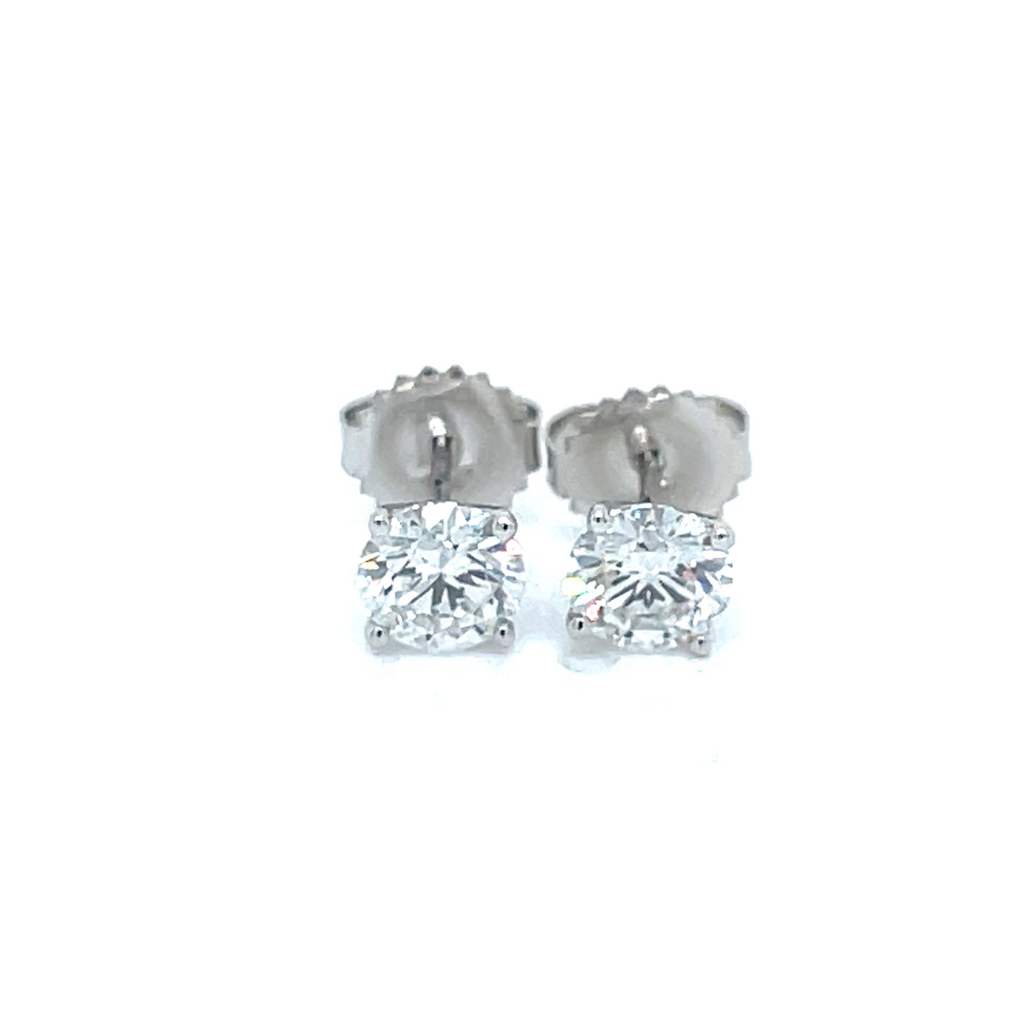 Lab Grown Round Diamond Studs - FlawlessCarat